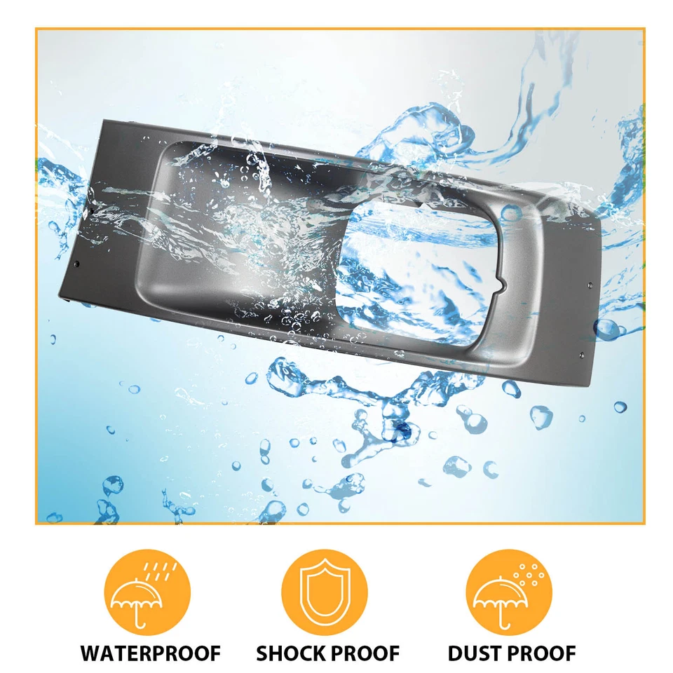 Bisel de faro izquierdo para conductor Chevrolet/GMC C4500 C5500 03-2009 Topkick Kodiak Foto 4 de 4