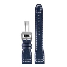 Echtleder Nieten Uhrenarmbänder passend für IWC Big Pilot Spitfire Uhrenarmbä...