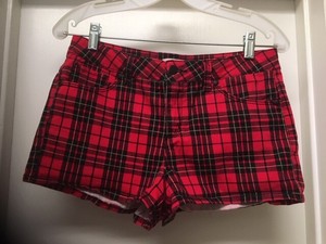forever 21 plaid shorts