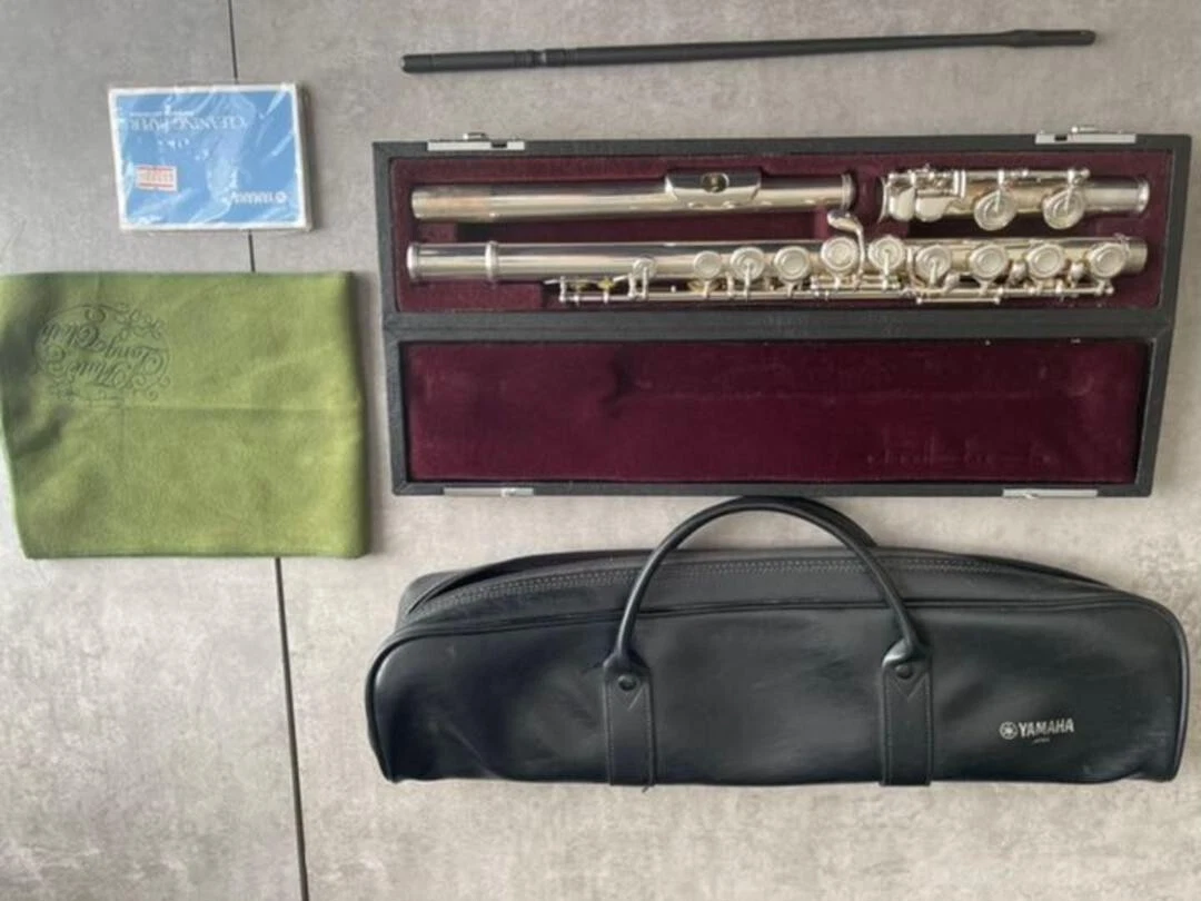 Yamaha YFL-514 Flute Selected product by Chiharu Tachibana w/ Case Used YFL-514