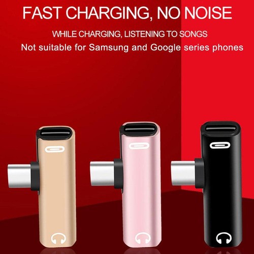 Type-C Headphone Adapter For Xiaomi Two-In-One Audio 3.5mm Converter Nice - Picture 5 of 20