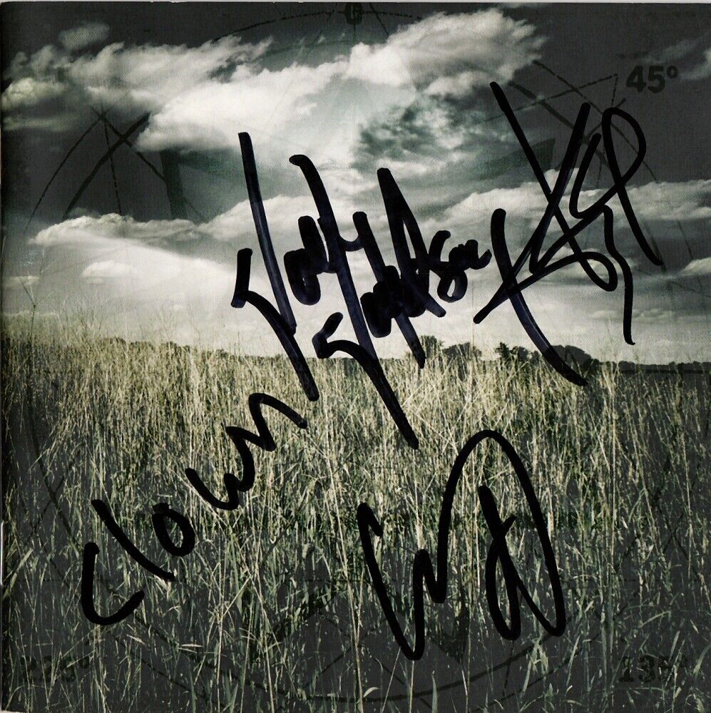 SLIPKNOT All Hope Is Gone - COREY TAYLOR Joey Jordison Clown +1 Autograph  SIGNED