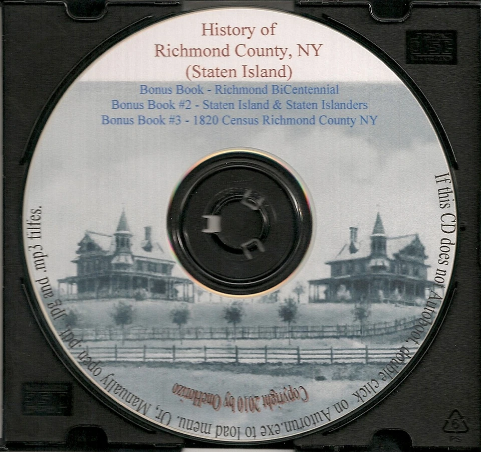 Richmond County - Staten Island NY 1887 - + Bonuses