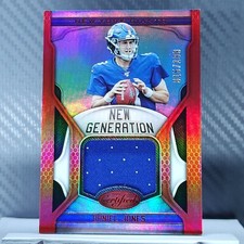 Daniel Jones 2019 Certified NEW GENERATION JERSEY /199 ROOKIE #NG-DJ - Giants RC