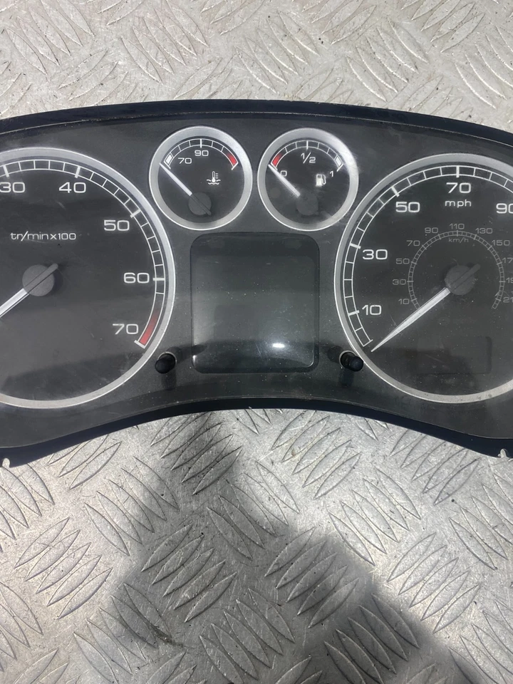 Peugeot 307 2004 1,4 MK1 5 puertas velocímetro cuadro de instrumentos P9655182780 #10 Foto 2 de 4