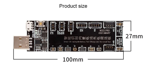 W223 PRO Fast Charging Battery Phone Activation Board For IPhone 5 -14 Pro Max - Picture 3 of 4