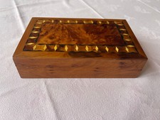Boite à bijoux en  Loupe de Thuya (artisanat marocain )