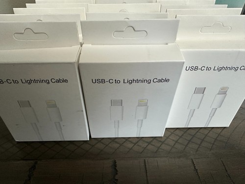 Wholesale Lot of 20 USB-C 3Ft For Apple iPhone 14/13/12/Pro/11/8 Charge Cable - Picture 2 of 6