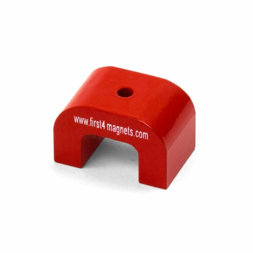 Master Magnetics #07279 Aimant fer à cheval Rouge