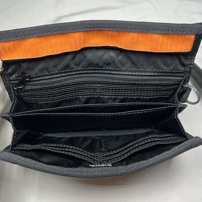 PORTER BLACK TANKER ロングウォレット Yoshida PORTER Tanker Long WALLET Black Good Condition Nylon