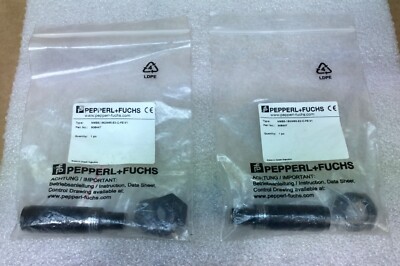 PEPPERL FUCHS 908447 NMB5-18GM65-E2-C-FE-V1 PROXIMITY SENSOR [SET OF 2] NEW
