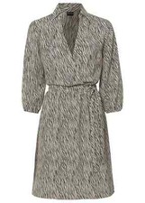 Bonprix Zebra Stripe Shirt Dress Size 8 RRP £35