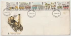 12/3/1980 UK GB FDC - Liverpool & Manchester Rly - Stephenson's Rocket - Canterb