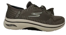 Skechers Men's Slip Ins Arch Fit Grand Select 2 Shoes Taupe EX WIDE Size:9 79Y