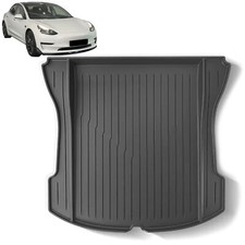 3D PREMIUM LINE Kofferraumwanne Schutz Matte für Tesla Model 3 2017-2023