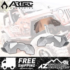 ARTEC Vented Front Aluminum Inner Fender Kit for '18-'23 Jeep Wrangler JL / JLU