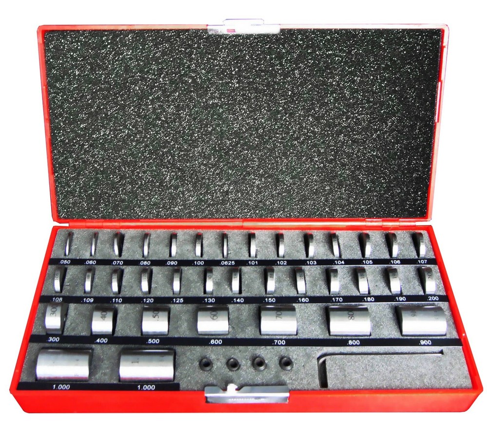 iGaging 36-Piece Steel Space Block Set for Precision Machining - 36-RG-36