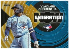 2022 Topps Series 2 Generation Now Gold #GN-1 Vladimir Guerrero Jr.-#34/75
