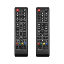 New Two Pack Universal Remote Control for ALL Samsung LCD LED HDTV 3d Smart TV's