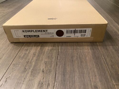 IKEA KOMPLEMENT Divider For Frame Black-brown  29 1/2-39 3/8x13 3/4" 404.375.42 - Picture 1 of 4