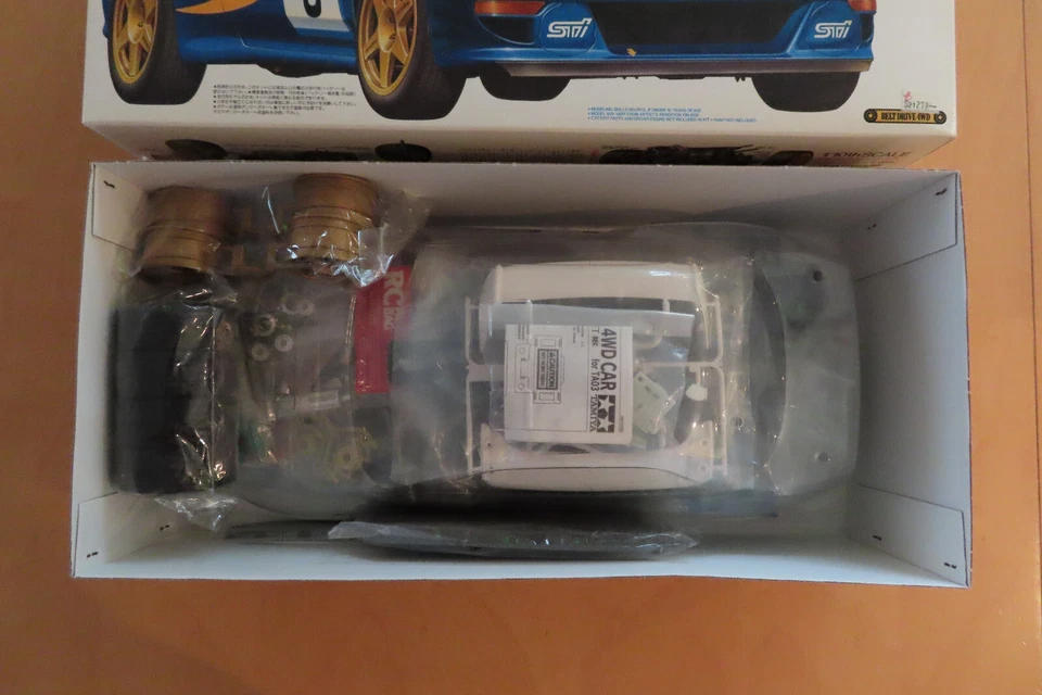 Tamiya RC Kit SUBARU IMPREZA WRC TAO3F 58210 NEW NIB 1998 - Bild 2 von 4