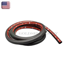 For Car Door Rubber Weather Seal Hollow Strip Universal Weatherstrip D-shape