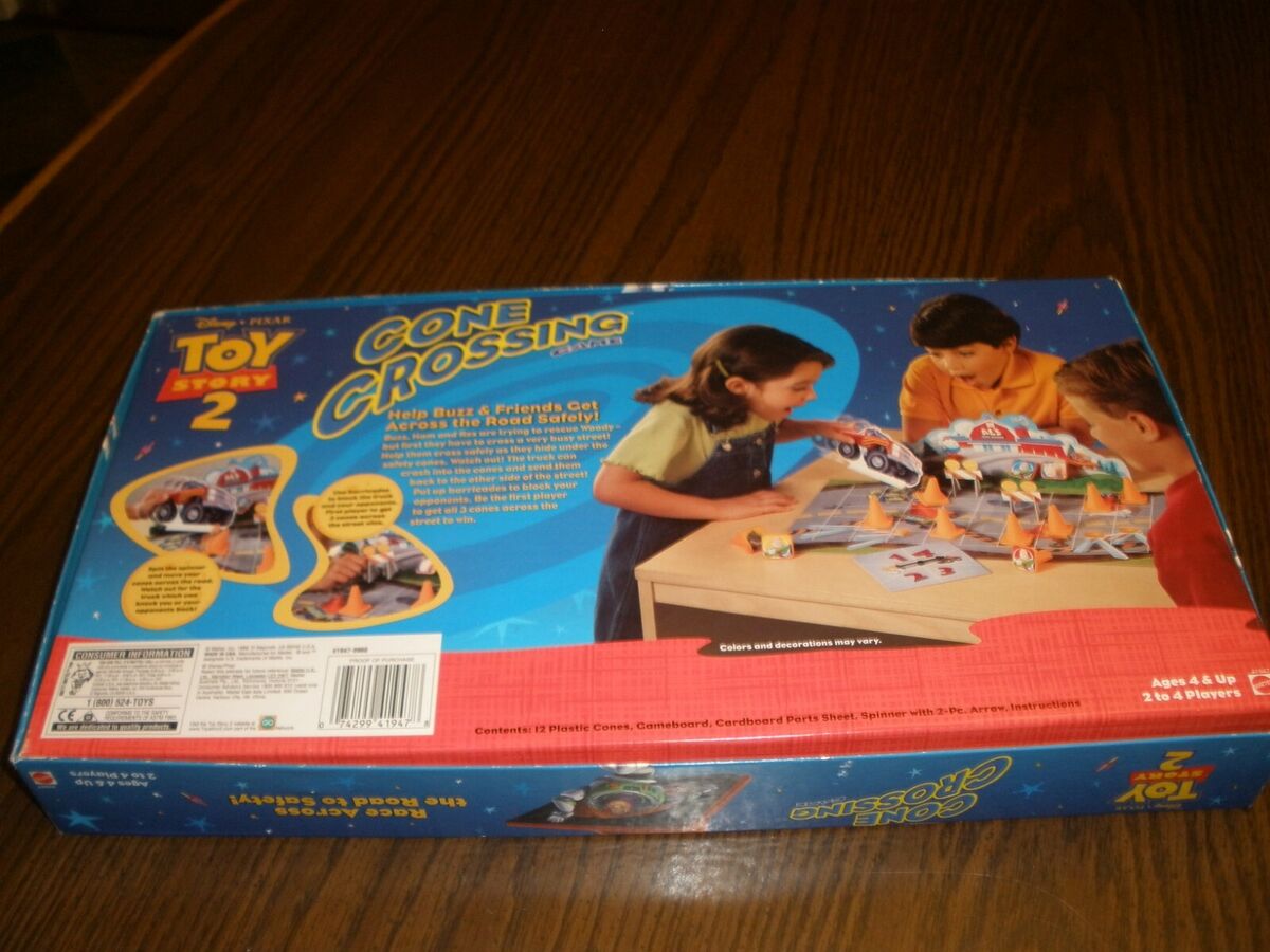 Vintage Toy Story 2: Cone Crossing Game by Mattel - 1999 Edition -  Complete!