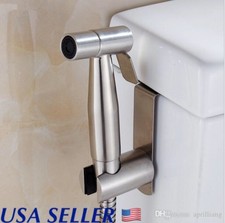 Stainless Steel Handheld Bidet Spray Cloth Diaper Sprayer Shattaf Clean SPA