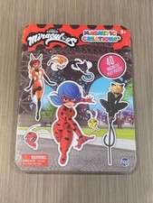 40 piece Miraculous Ladybug magnet kit and tin