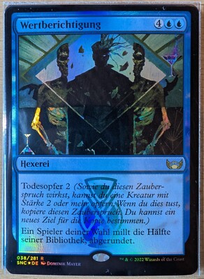 MTG | Cut Your Losses / Wertberichtigung | NM | DE | SNC 038 | FOIL