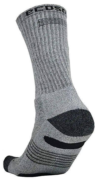 3 pair NEW ECOSOX Hiking Socks BAMBOO Odor Resistant Medium 9-11 Blister Free