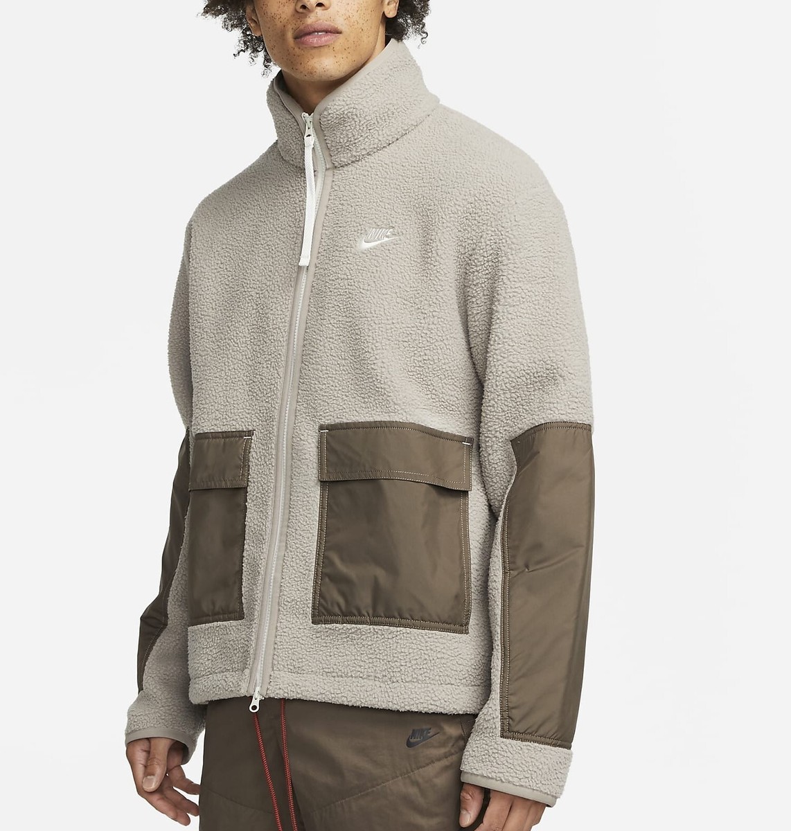 Nike Sportswear Sport Essentials+ Mens Fleece Full-Zip Jacket DD5021-087  NWT 2XL 195242975688 | eBay