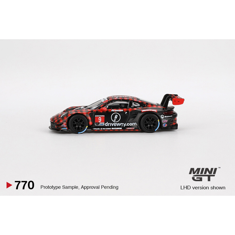 Mini GT 1/64 Porsche 911 GT3 R #9 GTD PRO Pfaff Motorsports