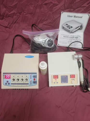 Combo 1/3 MHz Ultrasound Therapy Unit with 4 Channel TENS Unit! {SUN MEDISYS} - Afbeelding 1 van 5