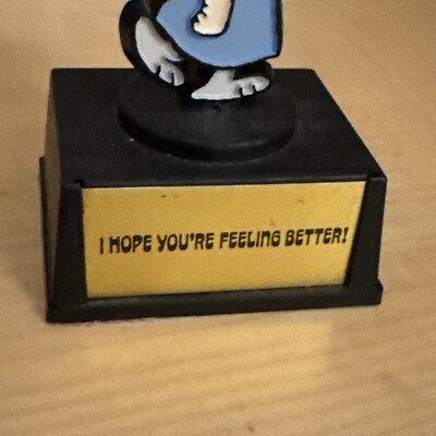 Vintage PEANUTS SNOOPY NURSE - I Hope Your Feeling Better - AVIVA
