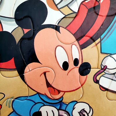 Disney Babies Play Time Golden Frame Tray Puzzle 