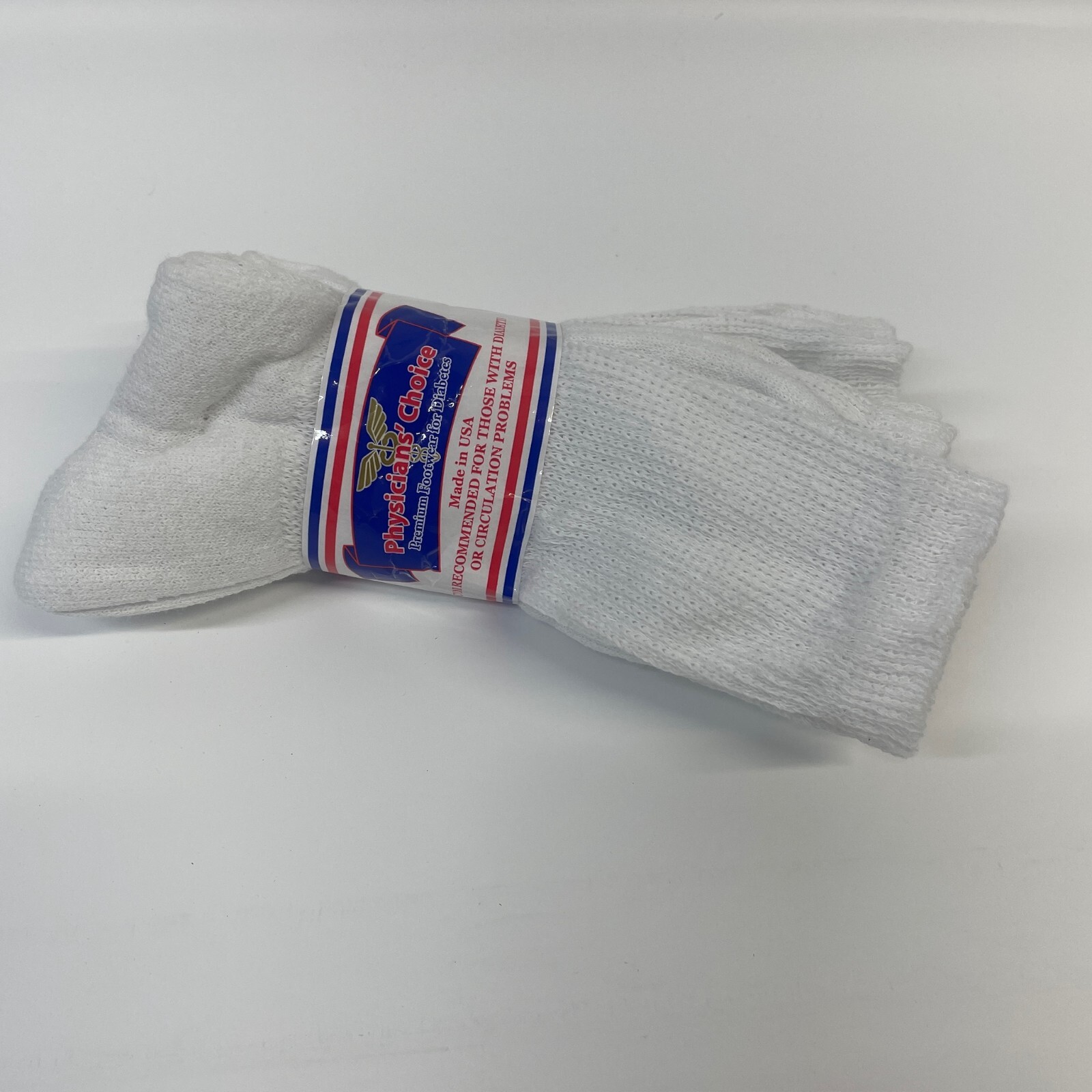 Physicians' Formula Socks Premium Footwear for Diabetes CrewCut Size 10