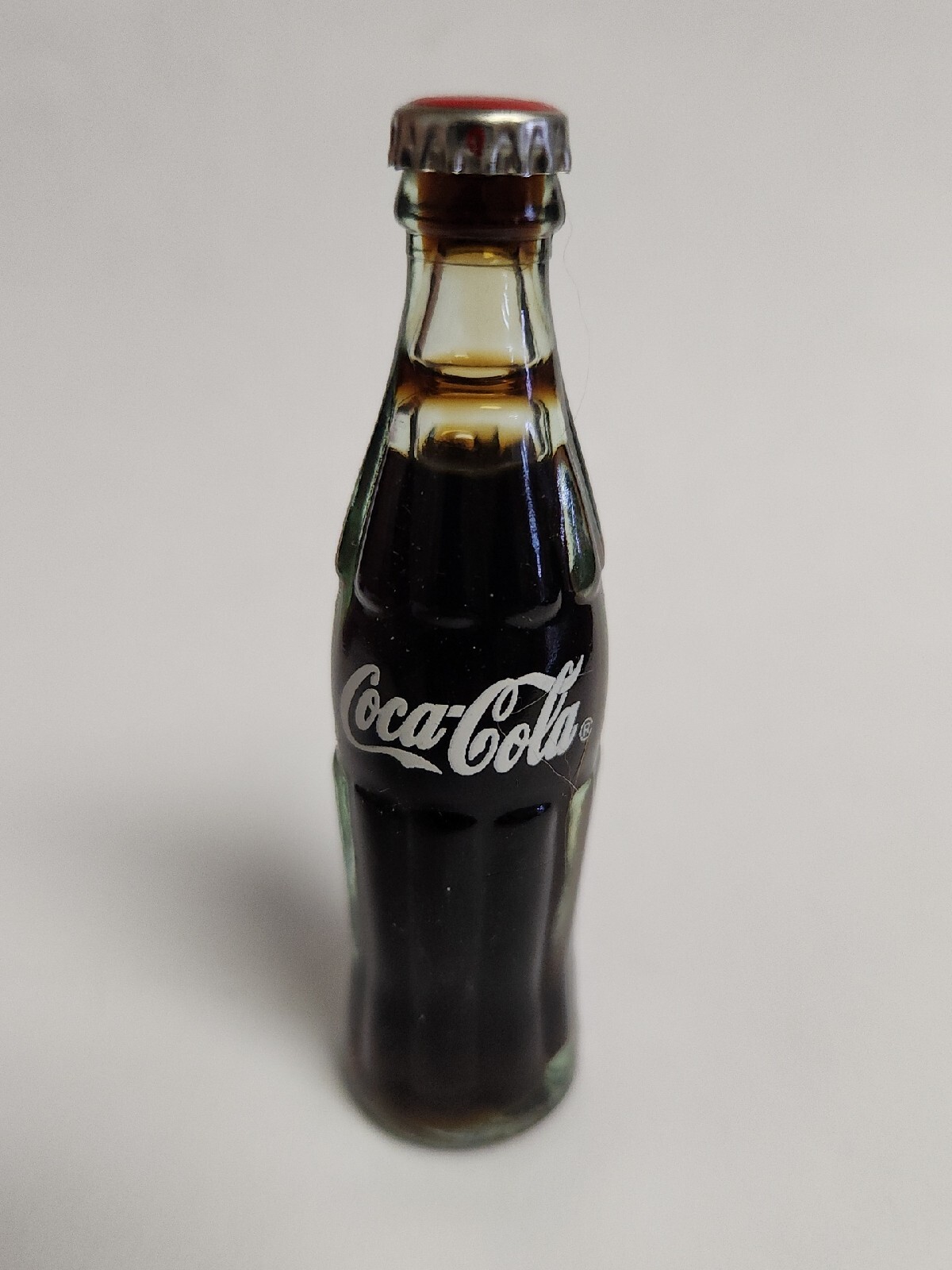 3" Mini Glass Coca Cola Bottle PENNSYLVANIA 
