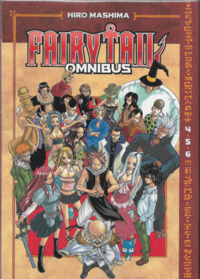 FAIRY TAIL OMNIBUS  4,5,6 Manga (S)