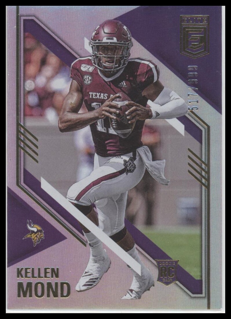 #108 Kellen Mond 2021 Donruss Elite #/999 Rookie