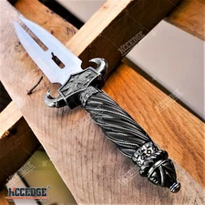 12.5" DRAGON FANTASY CLAW Collectors Hunting Knife Gift Twin FIXED BLADE Dagger