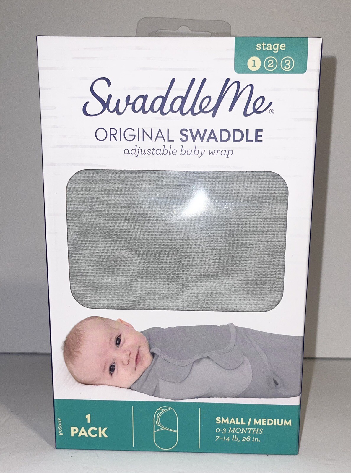 SwaddleMe Swaddle Me Original Swaddle Adjustable Baby Wrap Sm/Med 03M