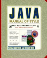 Java Manual of Style by Nathan Gurewich (1996, Trade Paperback)