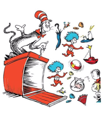 Dr Seuss Cat in the Hat Class/Room Decoration kit Packs