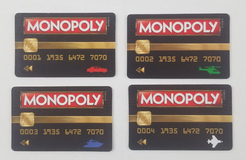 Monopoly Ultimate Banking 2015 Board Game Set of Replacement Banking Cards