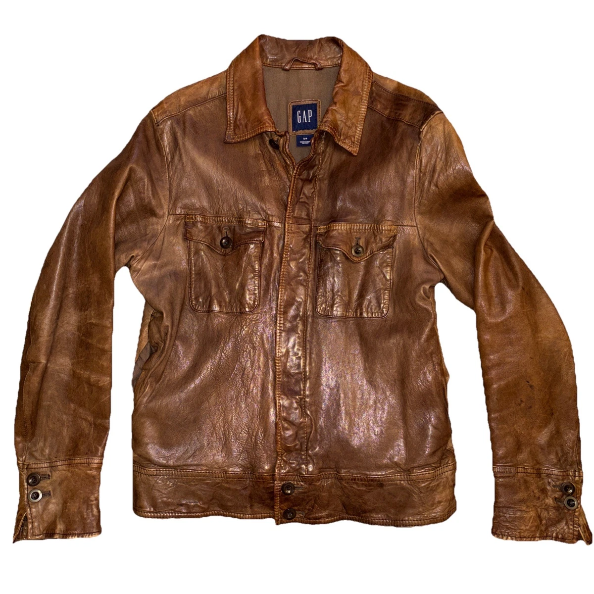 Gap Leather Outer Shell Jackets for Men | eBay