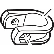 Thule 50400 étrier clipon 9103 9104 - THULE