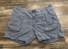 RedHead Mens Size 50 Blue Comfort Waist Cargo Shorts