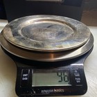 Silverplate Plain Serving Tray Platter, Modern Style6” — photo 1