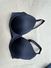 Bali One Smooth U Ultra Light Underwire Bra Black DFB169 Womens 36DD